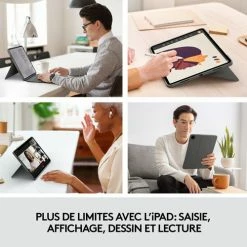 Logitech COMBO TOUCH IPAD PRO12.9IN 5.G 13 Logitech COMBO TOUCH IPAD PRO12.9IN 5.G -Carte graphique Soldes f1c57fc9 021d 4438 9283 4f5044c24fed