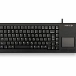 Cherry G84-5500 TOUCHPAD KEYBOARD Clavier Filaire Miniature, Touchpad, USB, Noir, AZERTY - FR